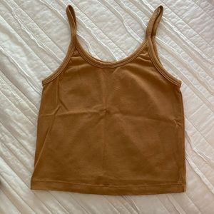Arq crop top - Camel